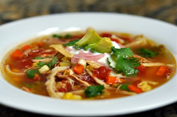 Pappasito's chicken tortilla soup recipe