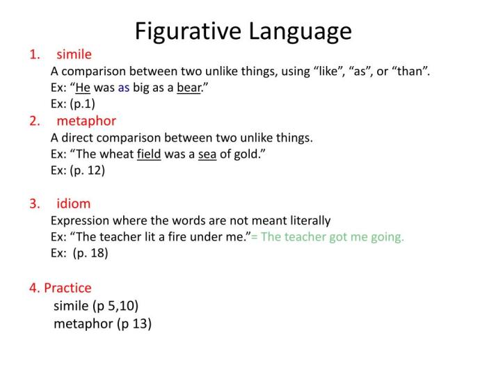 Figurative language in bud not buddy