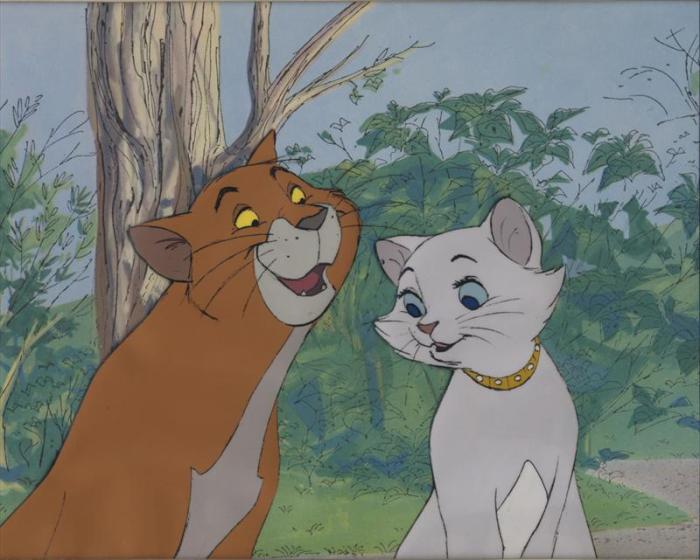 In the aristocats o'malley was proudly one